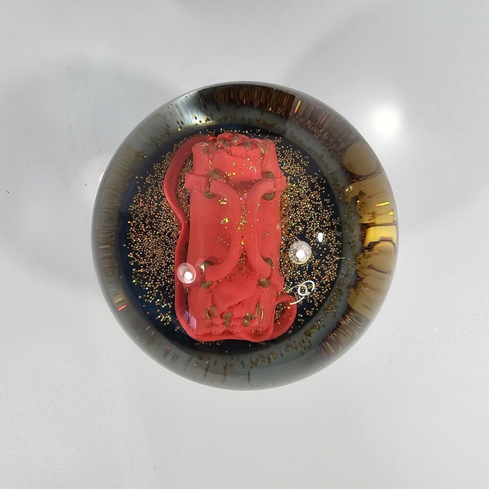 Dooney & Bourke 2017 Holiday Collector Snow Globe Persimmon Satchel - Picture 7 of 10